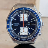 1975 SEIKO Kakume Chronograph Automatic Watch Ref. 6138-0030 Day/Date Wristwatch