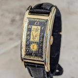1937 GRUEN CURVEX Precision Watch 17 Jewels Cal. 330 Swiss Made Wristwatch