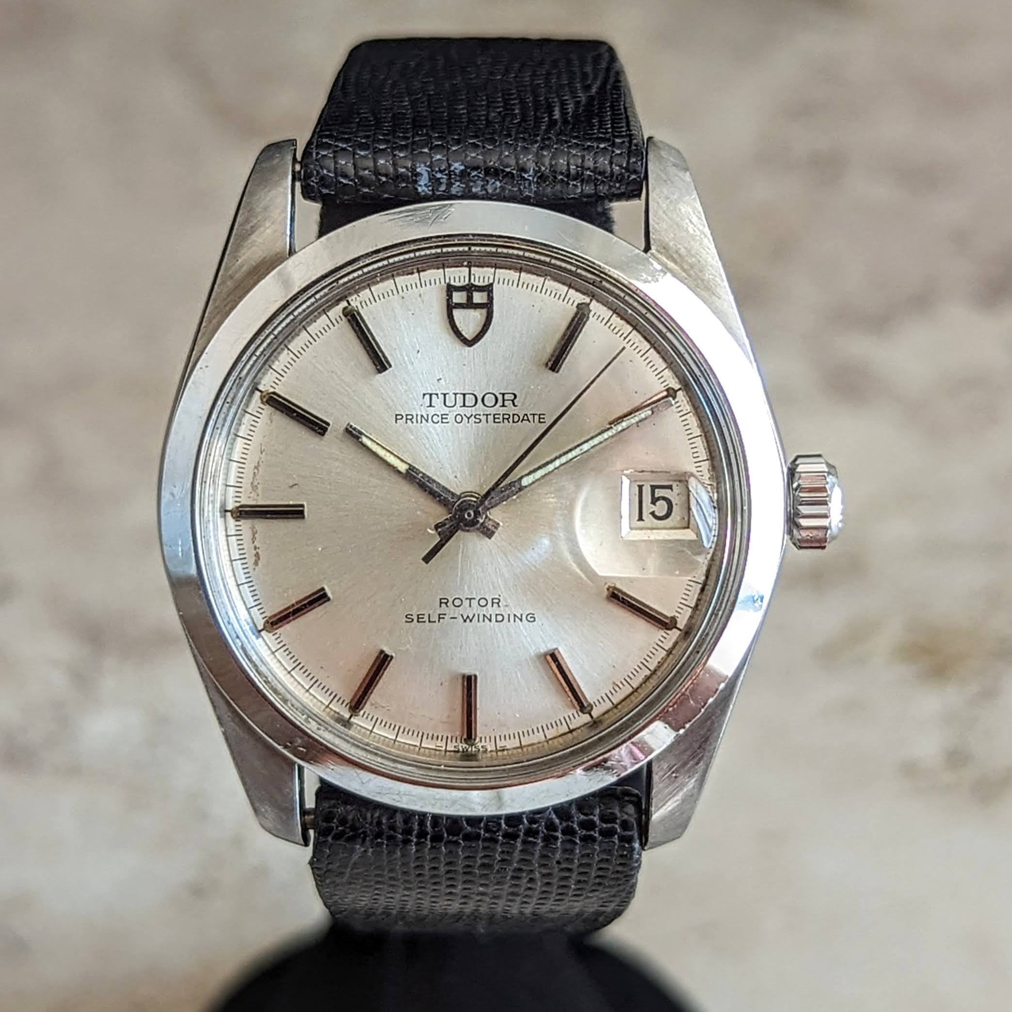 1969 TUDOR Prince Oysterdate Rotor Self-Winding Watch Ref. 9050/0 Vintage Automatic Wristwatch