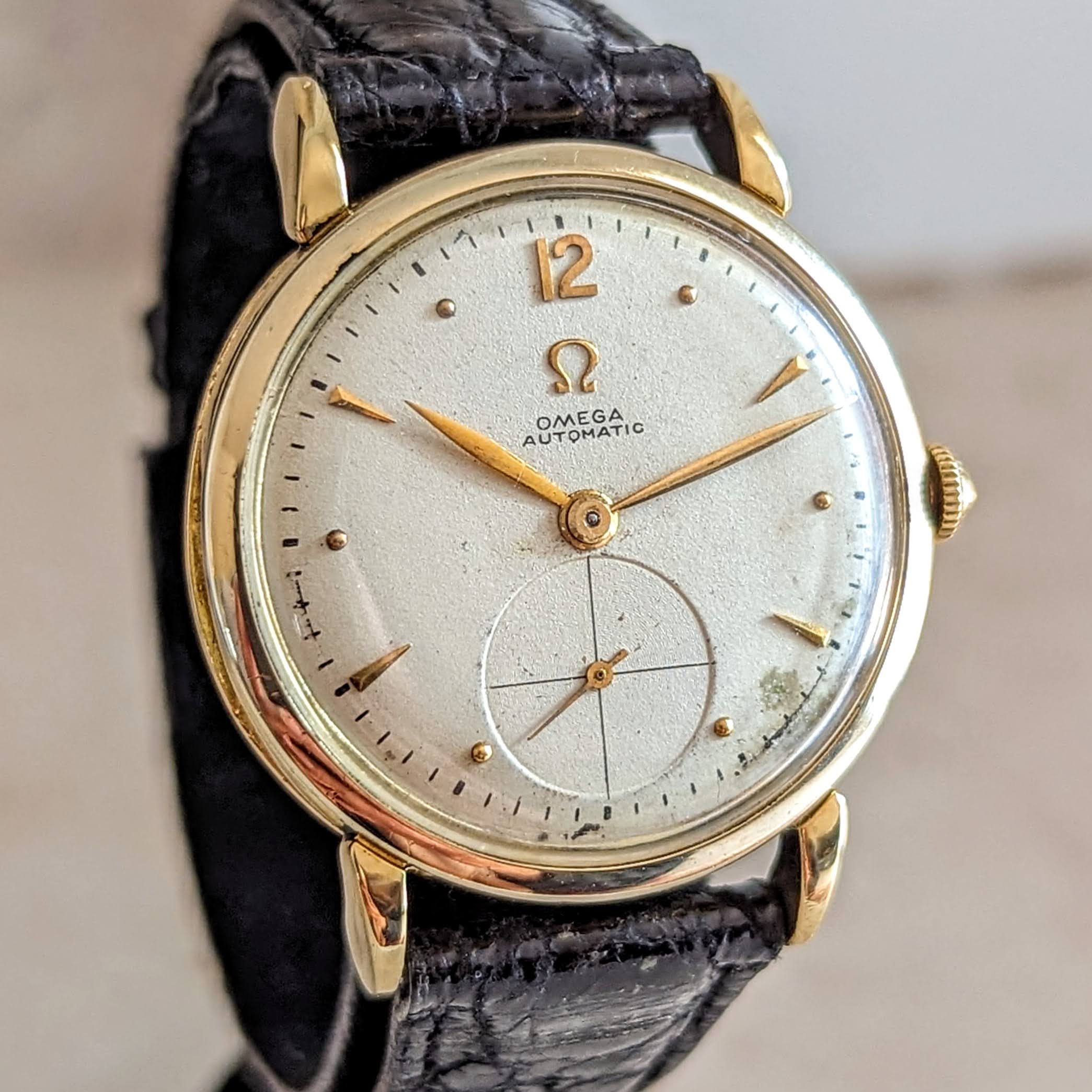 Omega deals bumper watch