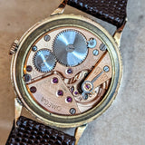1954 OMEGA Jumbo Wristwatch 37mm 18K Rose Gold Vintage “Ressort Incassable” Watch