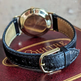 1959 LeCoultre Mystery Dial Wristwatch Cal. K480/CW 17 Jewels Vintage Watch Box & Papers!