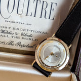 1959 LeCoultre Mystery Dial Wristwatch Cal. K480/CW 17 Jewels Vintage Watch Box & Papers!