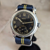 1940s RECTA Military DH Wristwatch Vintage German Army WWII Watch