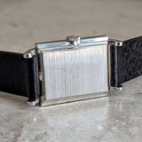 1960 LONGINES Wristwatch 14K White Gold - Diamond Dial 17 Jewels Cal. 370 Watch