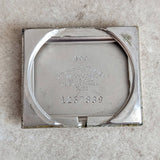 1960 LONGINES Wristwatch 14K White Gold - Diamond Dial 17 Jewels Cal. 370 Watch