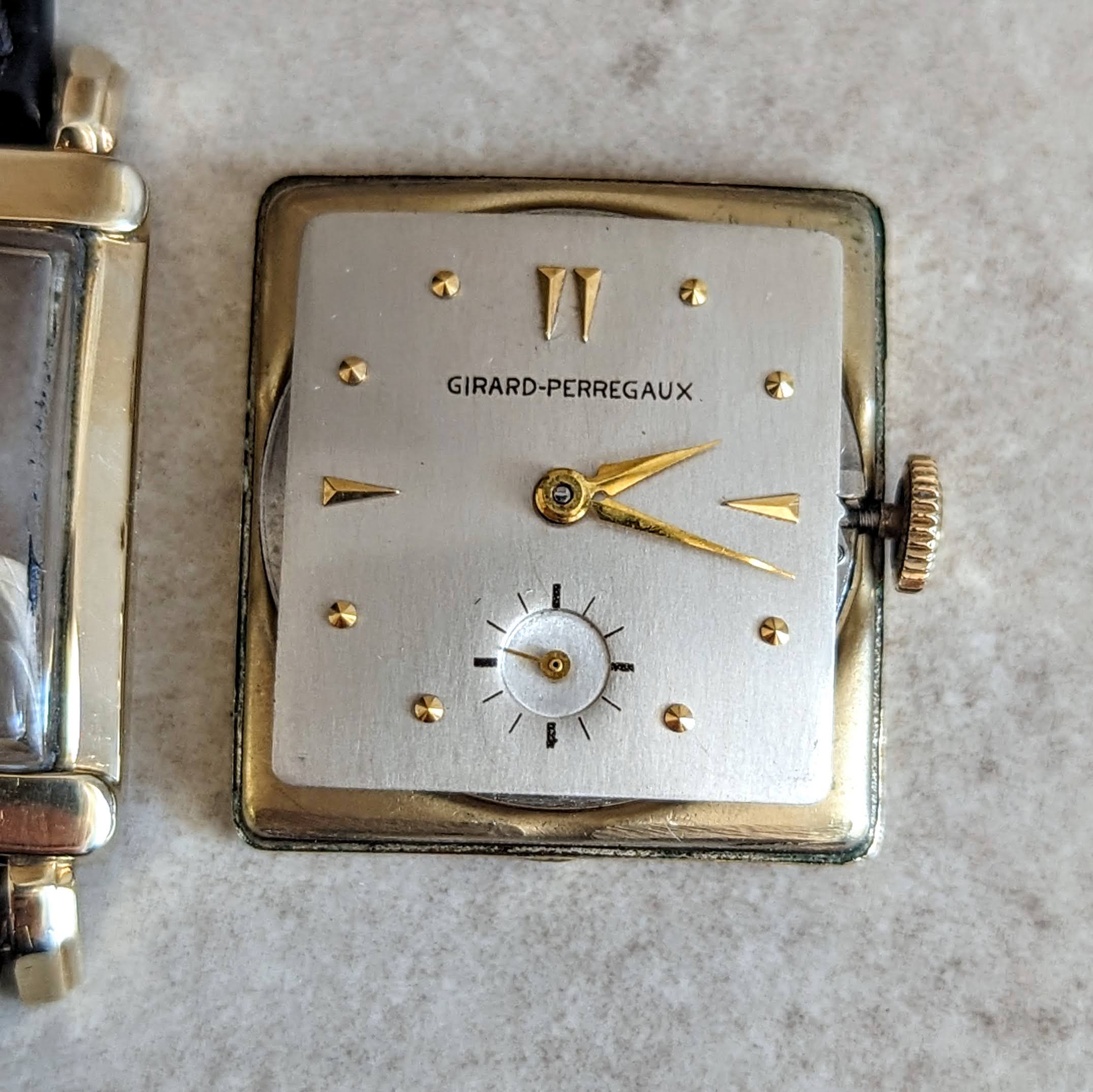 GIRARD-PERREGAUX Wristwatch 17 Jewels Swiss Made Watch Cal. PESEUX 05