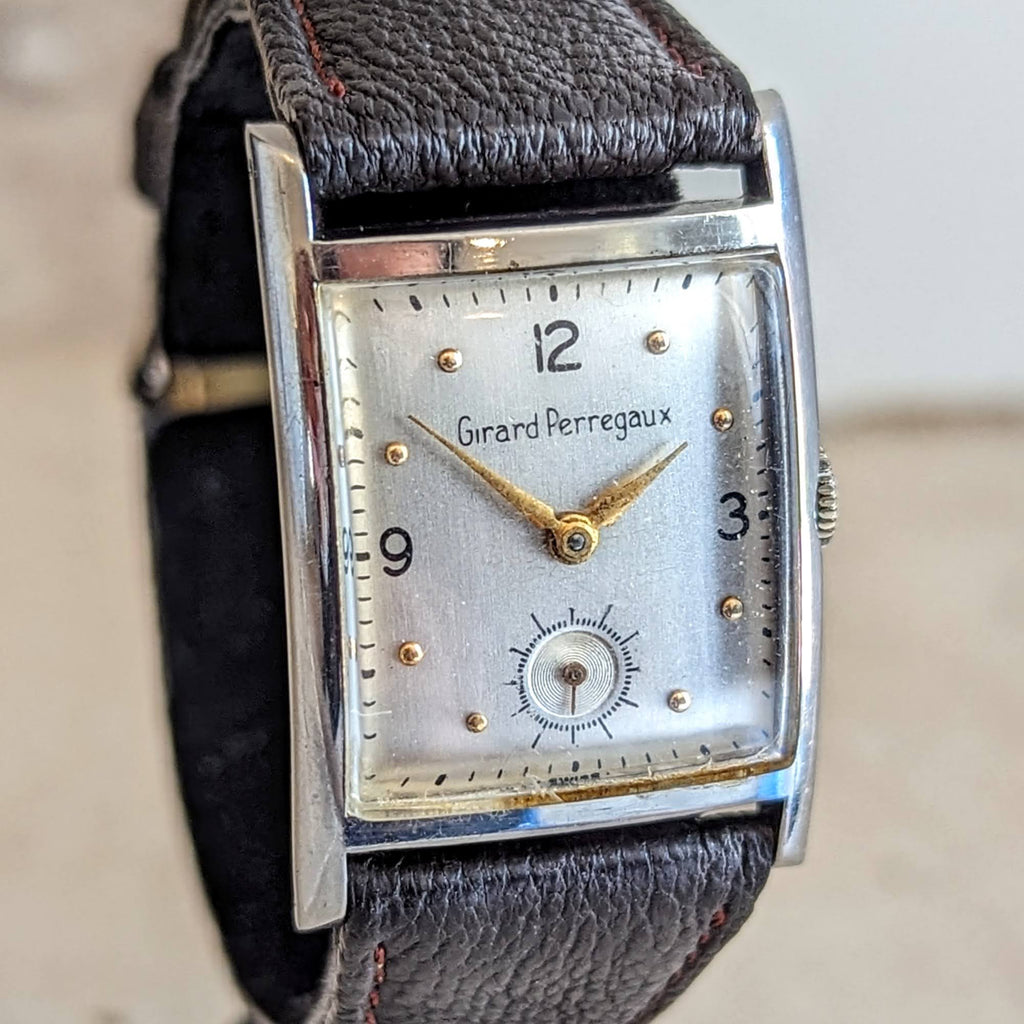 Montre Vintage Girard-Perregaux 17 Rubis - Mécanique Manuelle, Boîtier 36mm, Années 1950