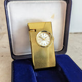 Vintage BUCHERER Clock-Ligther Swiss Made Mechanical Watch 17 Jewels – In BOX!