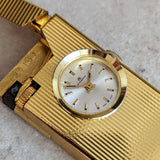 Vintage BUCHERER Clock-Ligther Swiss Made Mechanical Watch 17 Jewels – In BOX!
