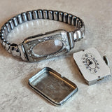 1933 ELGIN Art Deco Ladies Watch 15 Jewels Grade 484 U.S.A. Made Wristwatch