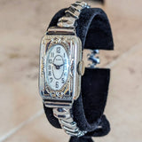 1933 ELGIN Art Deco Ladies Watch 15 Jewels Grade 484 U.S.A. Made Wristwatch