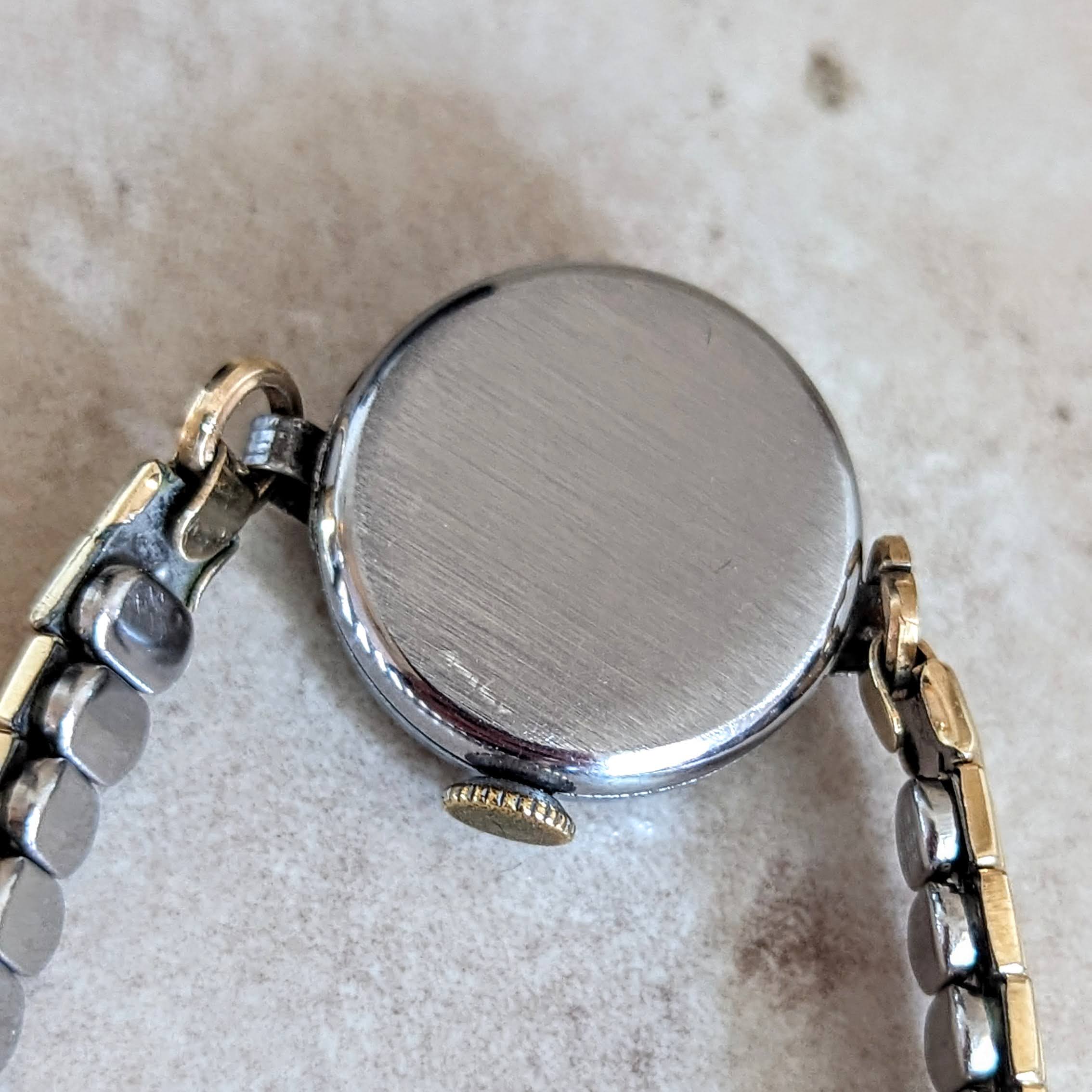 Vintage SEGUD Ladies Watch Bracelet 7 Jewels Swiss Made Mechanical Wristwatch
