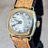 A. LeCoultre & E.Blancpain Fils. Wristwatch 15 Jewels 3 ADJ 14K GOLD Vintage Swiss Watch