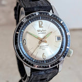 WYLER Incaflex Dynawind Heavy Duty 660 Diver Watch 17J Cal. ETA 2472 Wristwatch