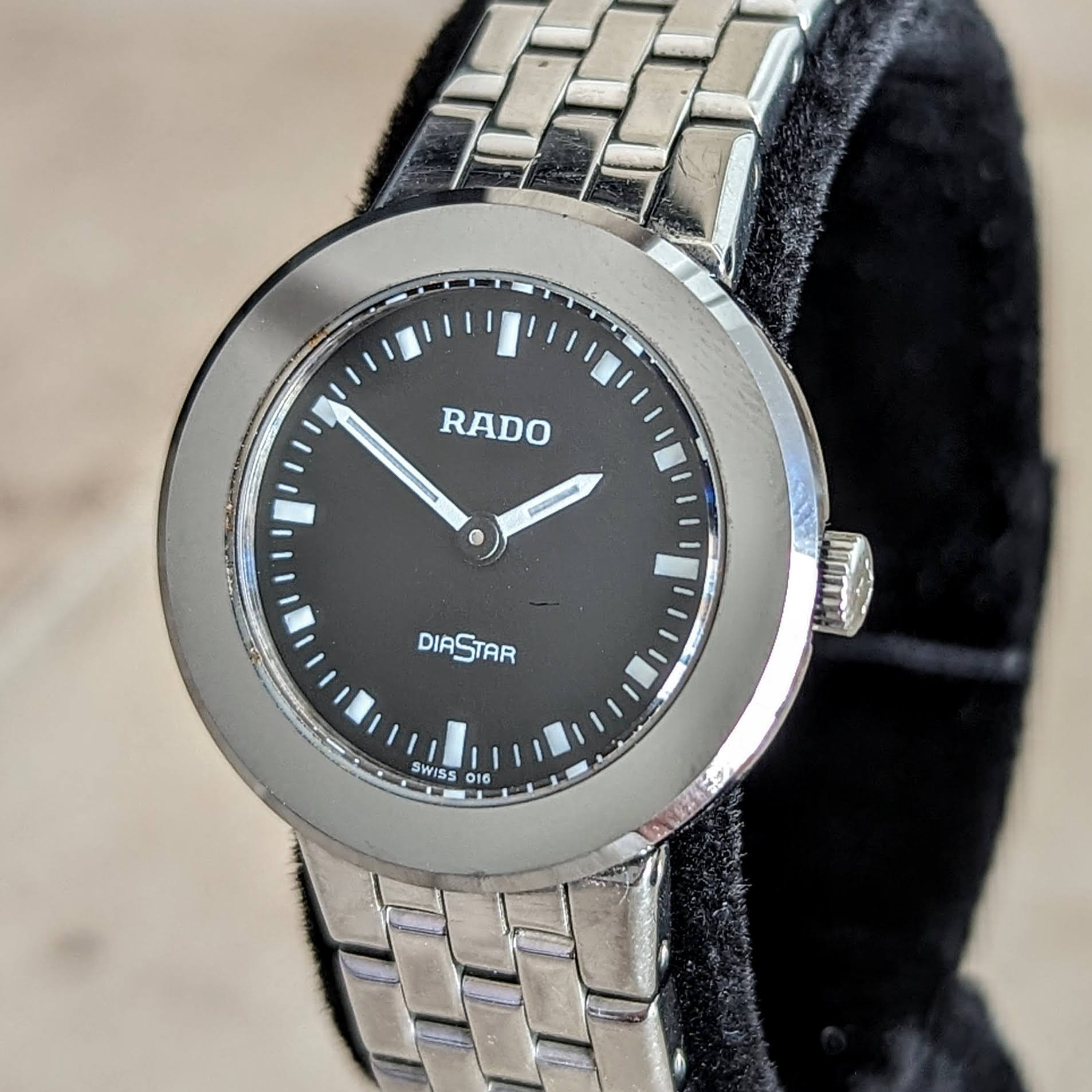 RADO Diastar Watch Ref. 153.0342.3 Swiss Made Women's Wristwatch Quartz