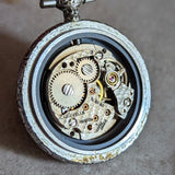 1978 CARAVELLE by Bulova Pendent Ladies Wristwatch 7 Jewels Vintage Swiss Watch