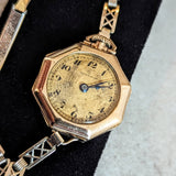 1920s MONTAUK Ladies Watch Marvin Watch Co. 15 Jewels Fahys Montauk Case