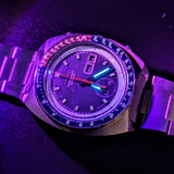 1975 SEIKO Pogue Chronograph Automatic Watch Ref. 6139-6002 Black Dial Vintage Wristwatch