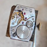 1940s WALTHAM Wristwatch 17 Jewels Cal. 750-B 4 ADJ'S Vintage U.S.A. Watch