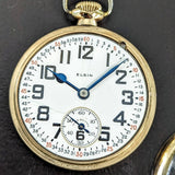 1926 ELGIN Elgin B.W. Raymond Pocket Watch 16s 21 Jewels Grade 472 5 ADJ Vintage USA Made