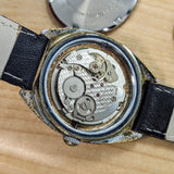Vintage WESTCLOX Watch 17 Jewels 36mm Cushion Brushed Case