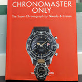 1961 CROTON Nivada Grenchen Chronograph Aviator Sea Diver Watch Venus 210 Chronomaster Wristwatch