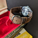 1960s HELBROS Invincible Skin Diver Automatic Wristwatch 17 Jewels Cal. PUW 1461 Germany Made