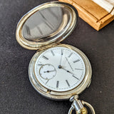 1888 ELGIN Natl Watch Co. Pocket Watch 16s 11 Jewels Grade 92 Wristwatch