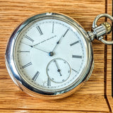 1888 ELGIN Natl Watch Co. Pocket Watch 16s 11 Jewels Grade 92 Wristwatch