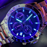 STUHRLING Original Chronograph Quartz Watch Ref. M17610 - Box & Papers!