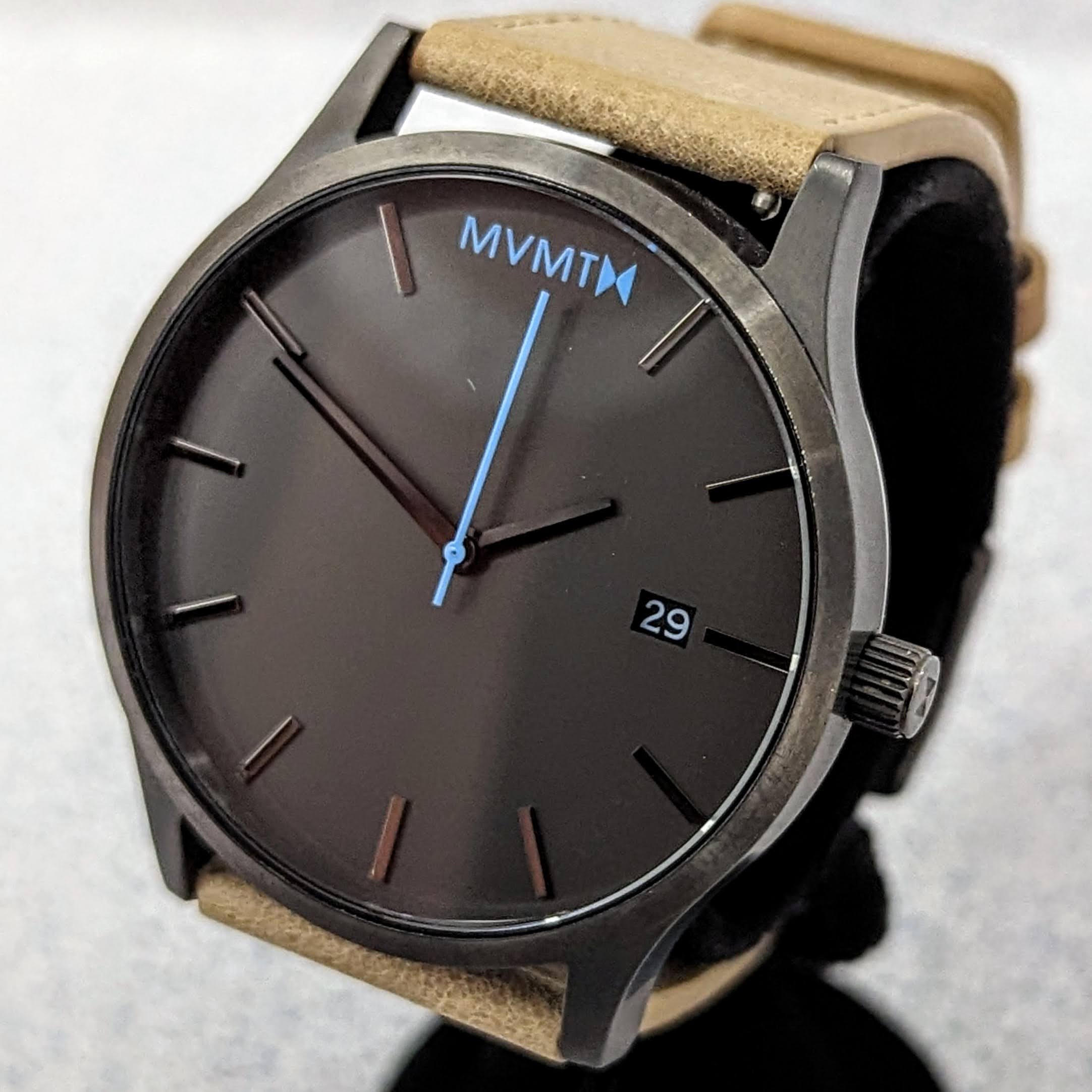 Shop MVMT Classic Sandstone Quartz Gunmetal Dial Watch – SECOND HAND ...