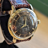 1952 OMEGA Automatic Wristwatch 14K SOLID GOLD Ref. G6525 Vintage Bumper Automatic Wristwatch