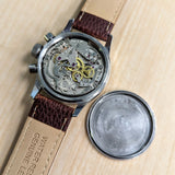 POLJOT "Hanhart" Flieger Chronograph Wristwatch 23 Steine P3133 No. 007/200 Date Indicator Watch
