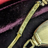 1935 BULOVA Carolyn Art Deco Ladies Watch 10K GF Original Bracelet Vintage Wristwatch