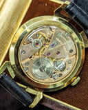 1960s ERNEST BOREL Men's Cocktail Watch Kaleidoscope Dial 32mm Swiss Wristwatch - ALL ORIGINAL!