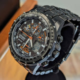 CITIZEN Promaster Skyhawk A-T Wristwatch Radio Controlled Eco-Drive “Black Eagle” JY0005-50E