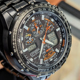CITIZEN Promaster Skyhawk A-T Wristwatch Radio Controlled Eco-Drive “Black Eagle” JY0005-50E