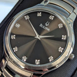 BULOVA Diamond Collection Dress Watch 36mm Ref. C8671067 Quartz Wristwatch