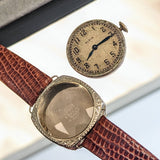 1923 Art Deco ELGIN Ladies Wristwatch 14K White GOLD Grade 447 Vintage Watch