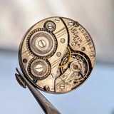 1923 Art Deco ELGIN Ladies Wristwatch 14K White GOLD Grade 447 Vintage Watch