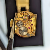 1968 OMEGA Ladies Dress Wristwatch 14K Yellow GOLD Ref. AA8927 Cal. 484 Vintage Watch