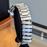 1966 BULOVA Surf King Waterproof Wristwatch 32mm Swiss Made Watch - All Stainless Steel