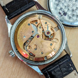 1947 OMEGA Automatic Watch Ref. 2582-3C Cal. 351 Bumper Self-Winding Wristwatch - All SS