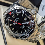 GEVRIL Hudson Yards Automatic Diver Watch Model 48800 - Display Back - BOX & Papers!