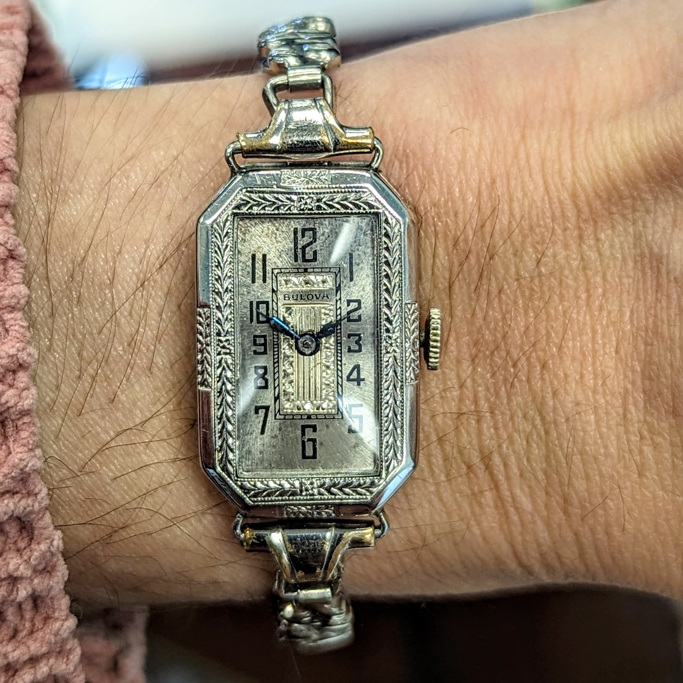 BULOVA 1926 Baroness Ladies Wristwatch Cal. 6AF 15 Jewels Art Deco Wat ...