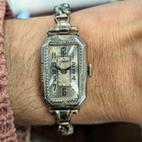 BULOVA 1926 Baroness Ladies Wristwatch Cal. 6AF 15 Jewels Art Deco Watch 14K WGF