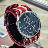 SKAGEN Denmark Chronograph Watch Black Dial Quartz Wristwatch 329XLSLB - ALL S.S.