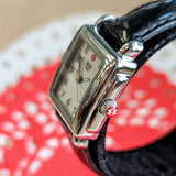 MICHELE Deco Mini Ladies Watch MOP Dial Ref. MW06D00A0025 Leather Strap - ALL Original