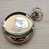 1907 WALTHAM Pocket Watch 12s Openface 7 Jewels Grade 210 14K Yellow GF